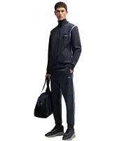 Boss by Hugo Men's Cotton-Blend Zip-Up Jacket