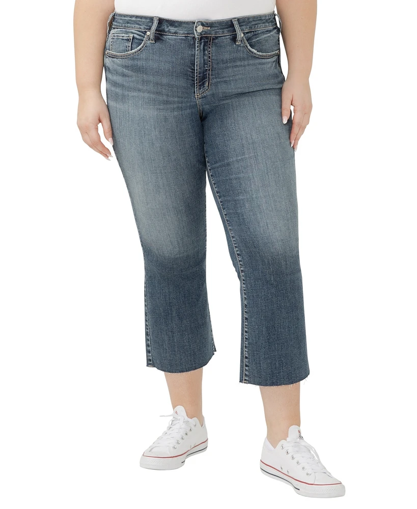 Silver Jeans Co. Plus Suki Mid Rise Curvy Fit Flare
