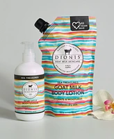Dionis Sea Treasures Goat Milk Body Lotion Refill Set
