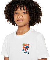 Nike Big Kids Sportswear Cotton Graphic T-Shirt