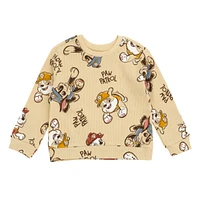 Paw Patrol Toddler Boys Waffle Knit Pullover Sweatshirt and Jogger Pants Outfit Set