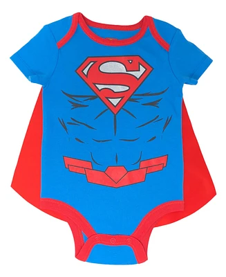 Dc Comics Justice League Bodysuit and Cape