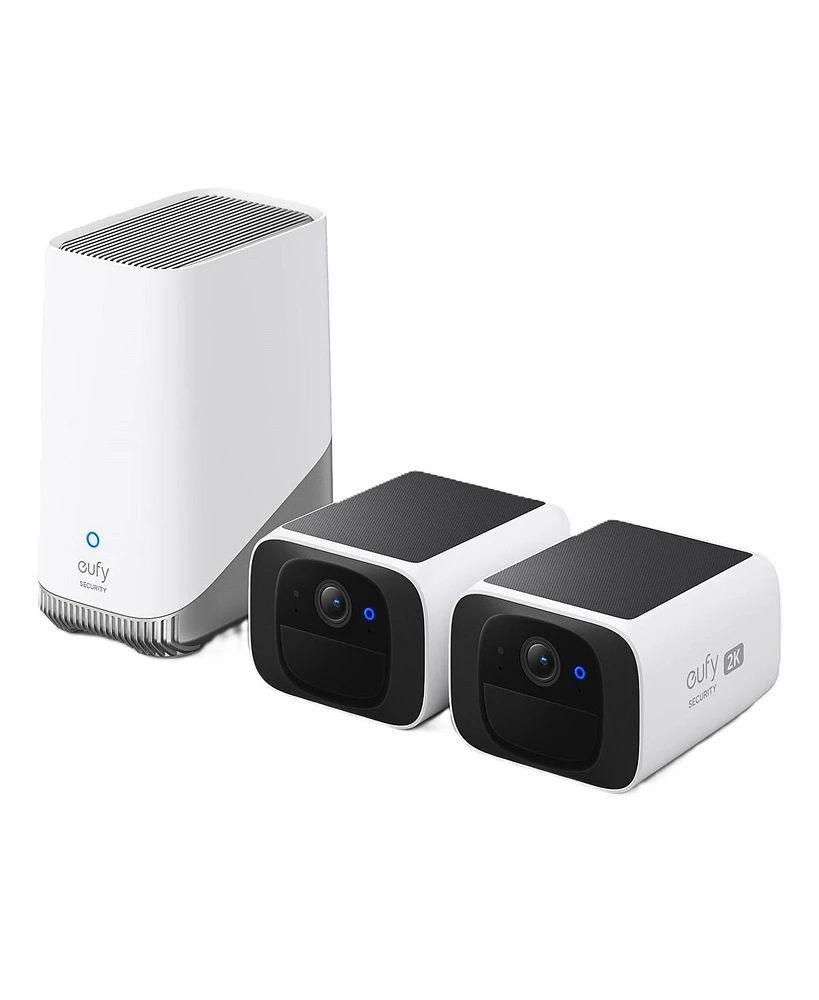 Eufy S220 Solar-Powered 2K Security Camera Kit with HomeBase 3