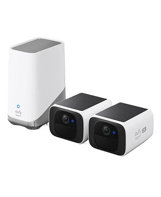 Eufy S220 Solar-Powered 2K Security Camera Kit with HomeBase 3