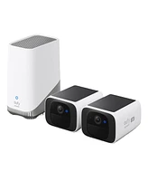 Eufy S220 Solar-Powered 2K Security Camera Kit with HomeBase 3