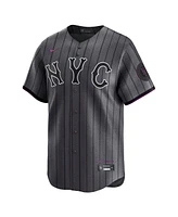Nike Men's Francisco Lindor Gray New York Mets City Connect Limited Player Jersey