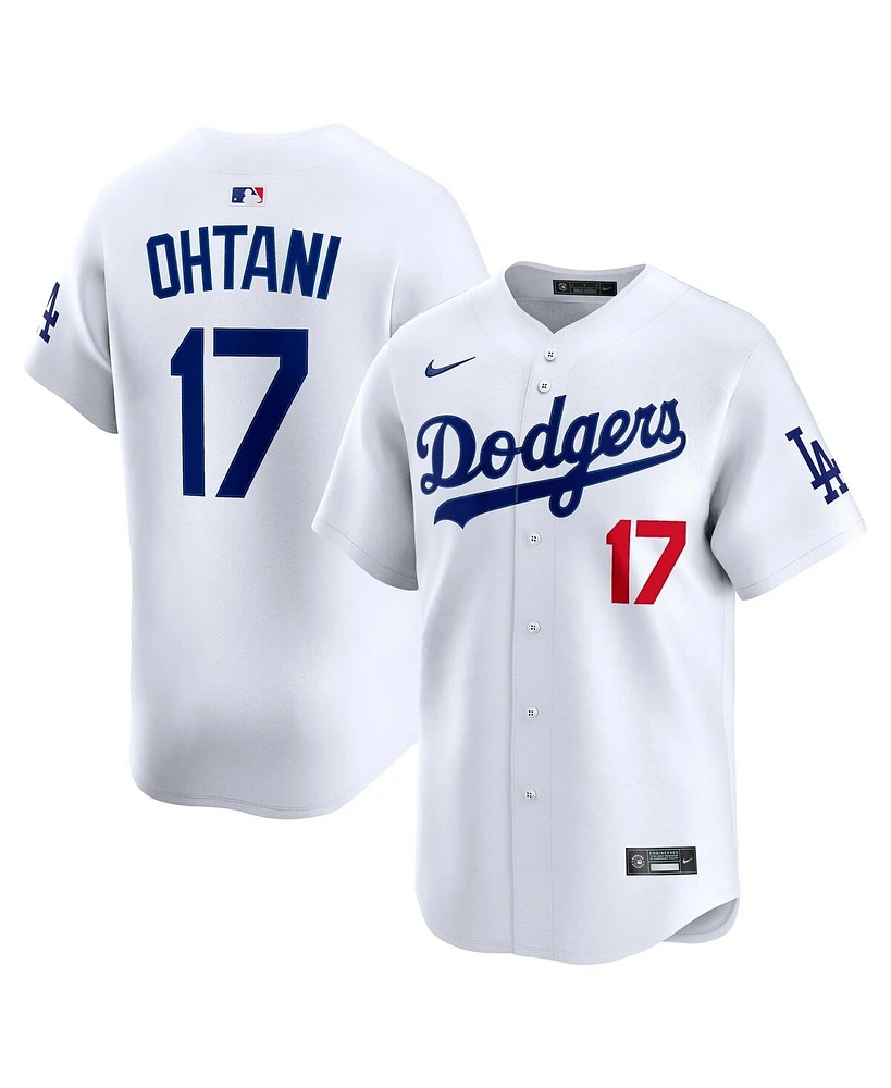 Nike Men's Shohei Ohtani White Los Angeles Dodgers Home Limited Player Jersey