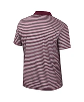 Colosseum Men's Maroon Arizona State Sun Devils Striped Polo Shirt