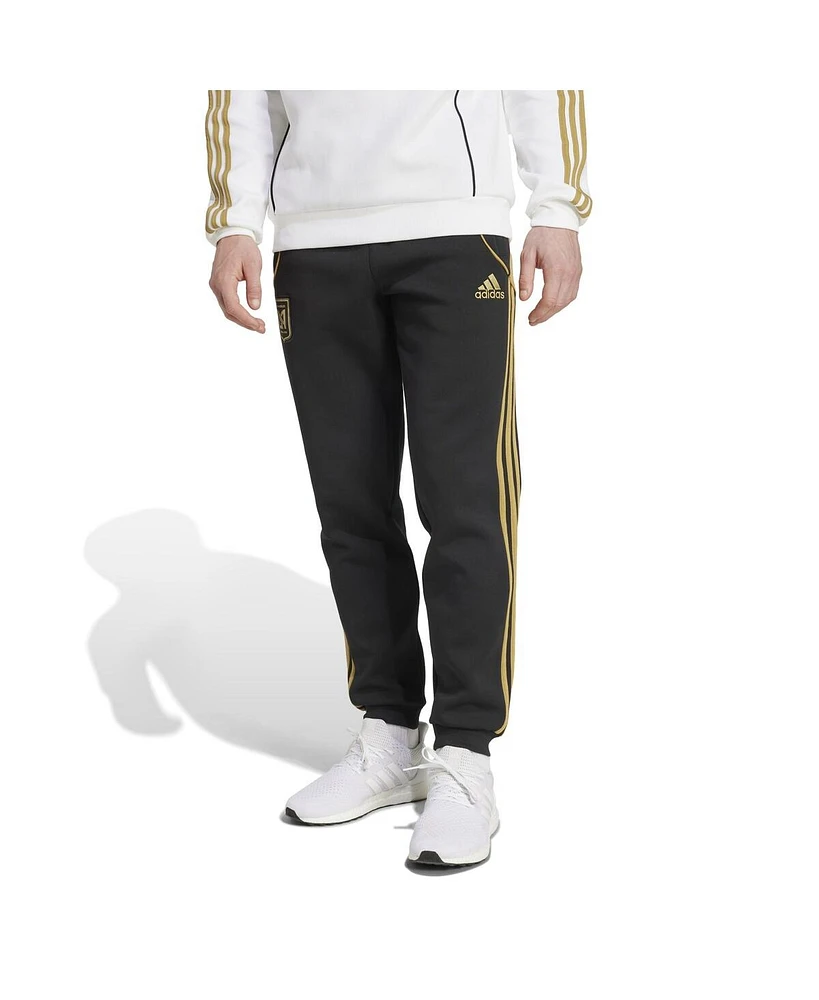 Adidas Men's Black Lafc 2025 Travel Pants