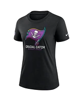 Nike Women's Black Tampa Bay Buccaneers 2024 Nfl Crucial Catch Tri-Blend T-Shirt