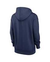 Nike Women's Navy Chicago Cubs City Connect Practice Performance Pullover Hoodie