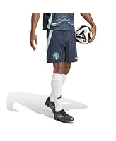 Adidas Men's Blue Seattle Sounders Fc Away 2025 The Salish Sea Kit Authentic Shorts
