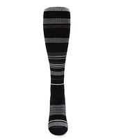 Men's Multi Striped Cotton Compression Socks