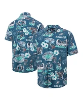Reyn Spooner Men's Kelly Green Philadelphia Eagles Scenic Button-Down Shirt