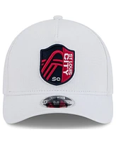 New Era Men's White St. Louis City Sc 2025 Jersey Hook 9FORTY M-Crown Adjustable Hat