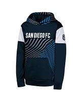 Outerstuff Big Boys and Girls Navy San Diego Fc Unbeatable Pullover Hoodie