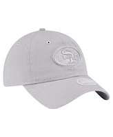 New Era Women's Gray San Francisco 49ers Color Pack 9TWENTY Adjustable Hat