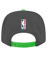 New Era Men's Anthracite Minnesota Timberwolves Statement Edition Jersey Hook 9SEVENTY Stretch-Snap Hat