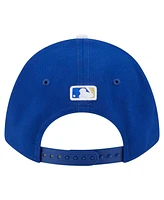 New Era Big Boys and Girls Royal Kansas City Royals Player Replica 9FORTY Adjustable Hat