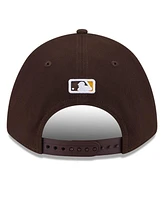 New Era Men's Brown San Diego Padres Player Replica 9FORTY Adjustable Hat