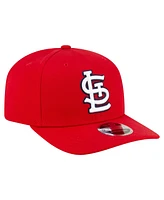New Era Men's Red St. Louis Cardinals Player Replica 9SEVENTY Adjustable Hat