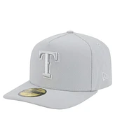 New Era Men's Gray Texas Rangers Colorpack 59FIFTY Fitted Hat