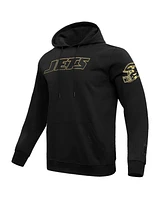 Pro Standard Men's Black New York Jets Classic Chenille Pullover Hoodie