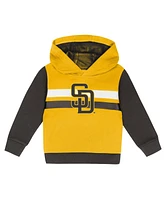 Outerstuff Toddler 2-Piece Gold/Brown San Diego Padres Wind Up Pullover Hoodie and Sweatpants Set