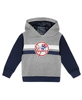 Outerstuff Toddler 2-PieceGray/Navy New York Yankees Wind Up Pullover Hoodie and Sweatpants Set