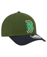 New Era Men's Dark Green Boston Red Sox City Feature 9FORTY A-Frame Adjustable Hat