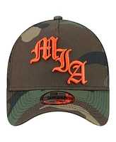 New Era Men's Camo Miami Dolphins Mystic Camo A-Frame 9FORTY Adjustable Hat