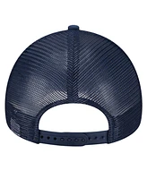 New Era Men's Navy/Light Blue Memphis Grizzlies Tip Off A-Frame Trucker 9FORTY Adjustable Hat