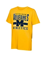 Outerstuff Preschool Michigan Wolverines the Mix T-Shirt Combo Set