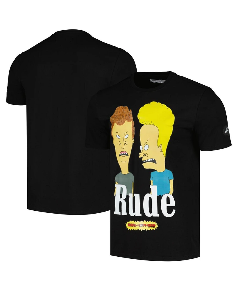 Men's and Women's Freeze Max Beavis Butt-Head Rude T-shirt