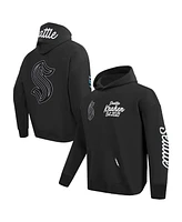 Pro Standard Men's Black Seattle Kraken Paint the City Pullover Hoodie