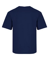 Checkered Flag Sports Big Boys and Girls Navy Daytona International Speedway 2025 500 Logo T-Shirt