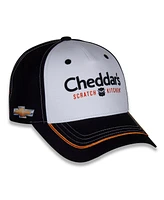 Richard Childress Racing Team Collection Men's White/Black Kyle Busch Cheddars Uniform Adjustable Hat
