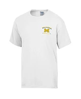 Comfortwash Men's Comfort Wash White Michigan Wolverines Great Outdoors T-Shirt