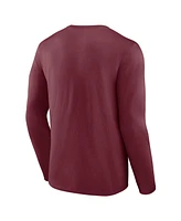 Fanatics Men's Maroon Texas A M Aggies Fundamentals Cotton Winning Team Long Sleeve T-Shirt