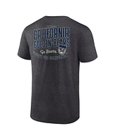 Fanatics Men's Heather Charcoal Cal Bears Iconic T-Shirt
