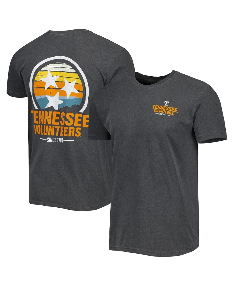 Image One Men's Black Tennessee Volunteers Hyperlocal T-Shirt