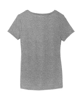 Hendrick Motorsports Team Collection Women's Heather Gray Chase Elliott Name Number V-Neck T-Shirt