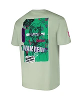 Freeze Max Men's Green Batman Comics Wanted Loose Fit T-Shirt