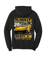 Joe Gibbs Racing Team Collection Men's Charcoal Christopher Bell Dewalt Pullover Hoodie