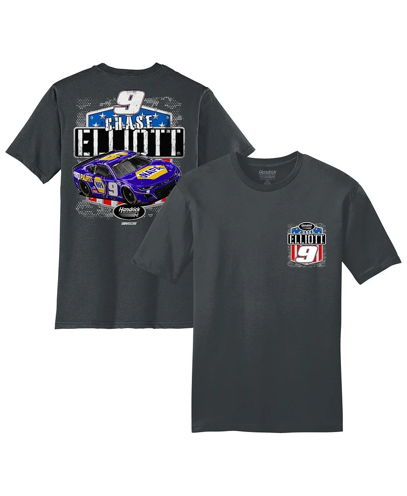 Hendrick Motorsports Team Collection Men's Charcoal Chase Elliott Napa Car T-Shirt