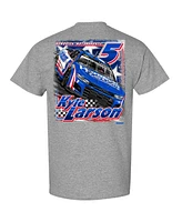 Hendrick Motorsports Team Collection Men's Heather Gray Kyle Larson T-Shirt