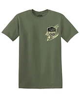 Team Penske Men's Green Joey Logano Military Car T-Shirt
