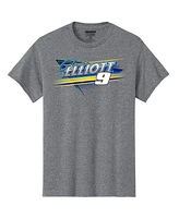 Hendrick Motorsports Team Collection Men's Heather Gray Chase Elliott Car T-Shirt