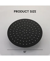 12 Inch Round 304 Stainless Steel Rain Shower Head