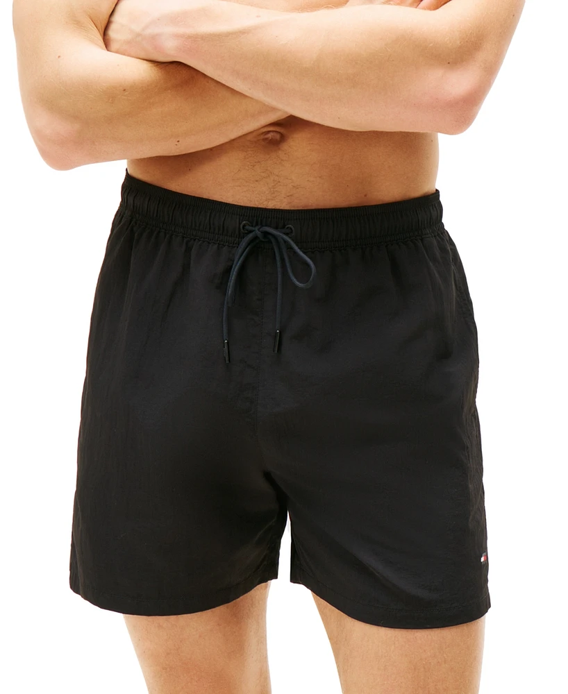 Tommy Hilfiger Men's Long Drawstring 7" Swim Trunks